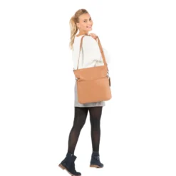 Crossbody Bag (L) - cognac