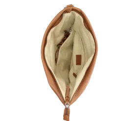 Crossbody Bag (L) - cognac