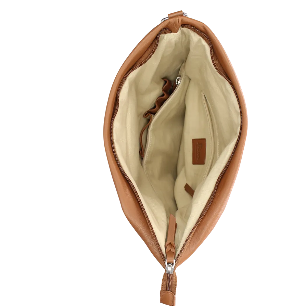Crossbody Bag (L) - cognac