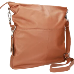 Crossbody Bag (L) - cognac