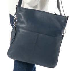 Crossbody Bag (L) - navy