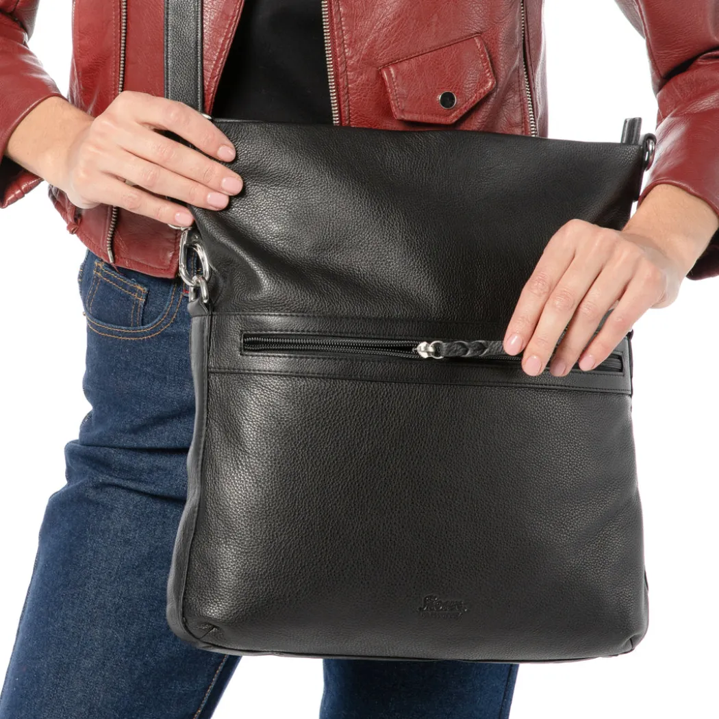 Crossbody Bag (L) - schwarz