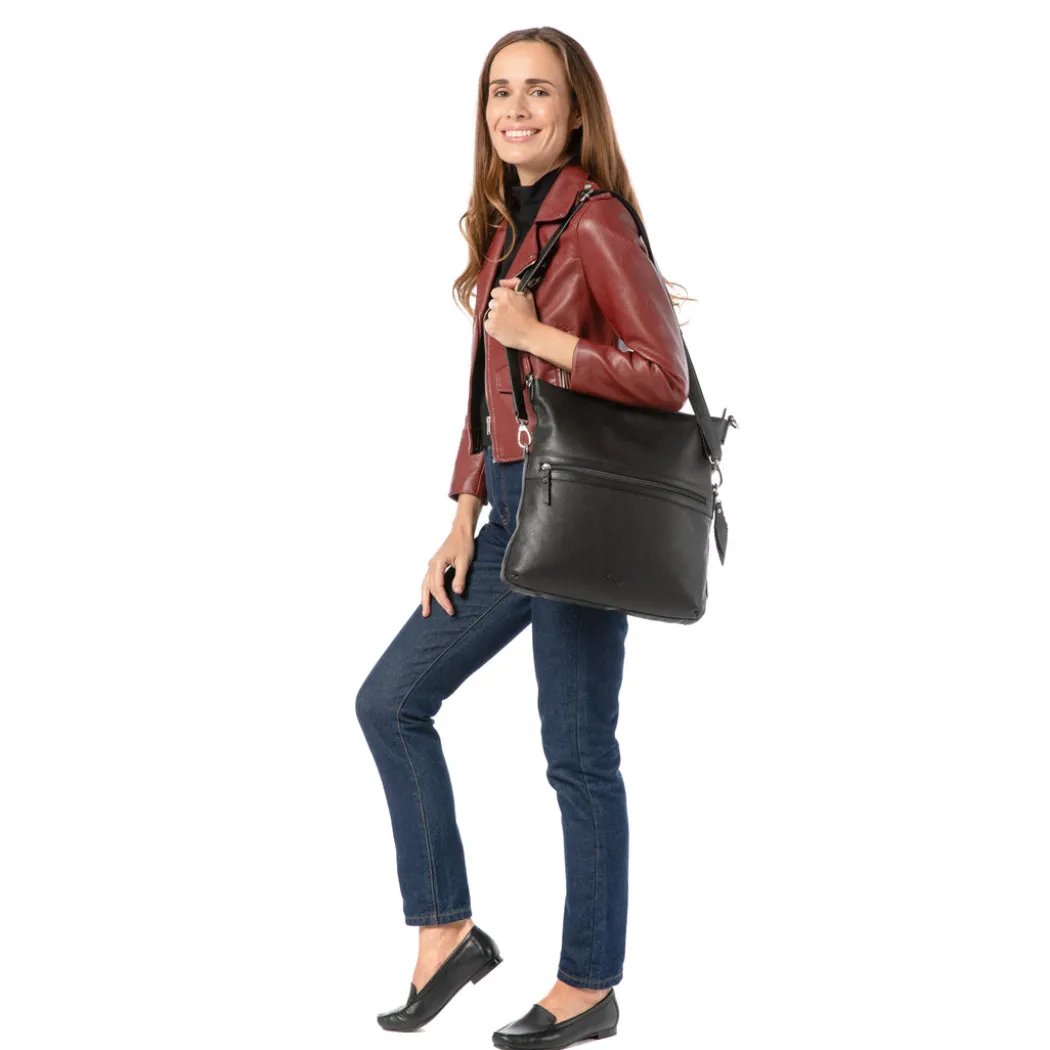 Crossbody Bag (L) - schwarz