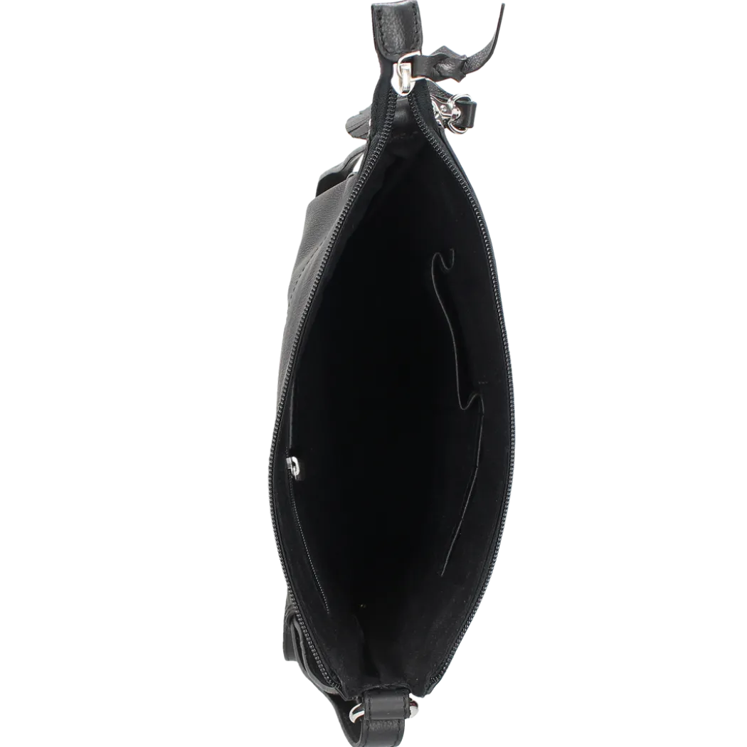 Crossbody Bag (M) - schwarz
