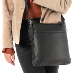 Crossbody Bag (M) - schwarz