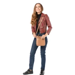 Crossbody Bag (S) - cognac