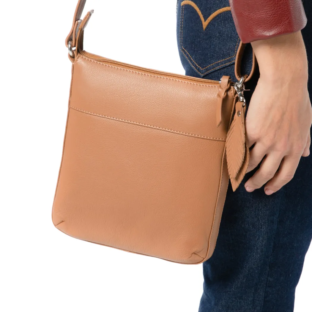 Crossbody Bag (S) - cognac